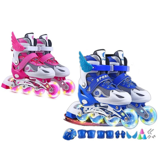 Детски ролери + кацига + штитници