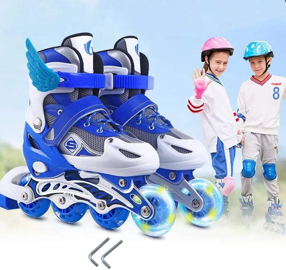 Детски ролери + кацига + штитници