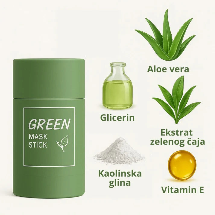 Green маска за лице од зелен чај
