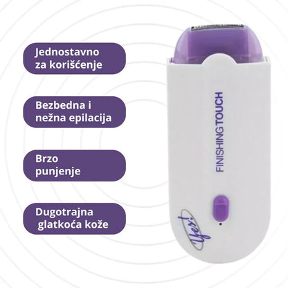 Уред за безболна депилација, безболно отстранување на влакна