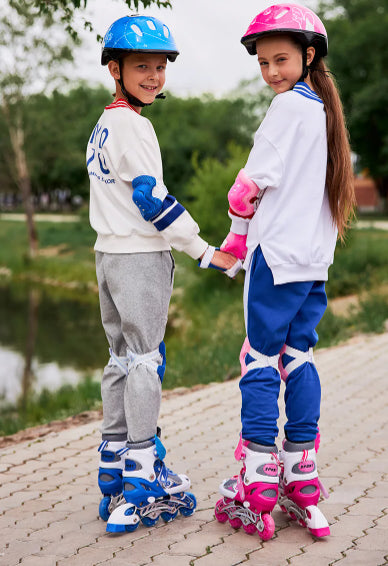 Детски ролери + кацига + штитници