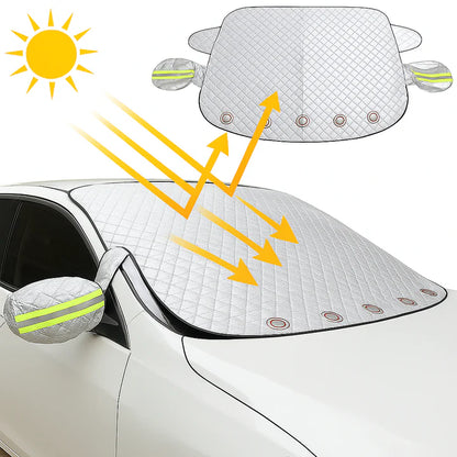Заштита за шофершајбна и ретровизори, Заштита за шофершајбна од сонце, мраз, дожд и снег